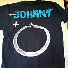 Jenny Lewis and Johnny black Medium unisex T shirt - vintage  picture