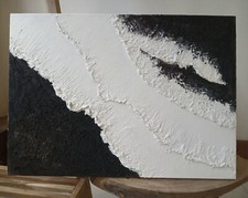 Beach original Wall hand painting on Canvas picture