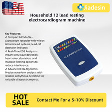 12 Lead ECG Machine Rest Portable PC-Based Workstation for Home picture