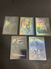 1991 Marvel Universe Series 2 🔥 Complete Hologram Insert Card Set Of 5 - B picture