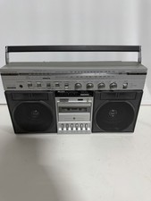 GE 3-5258A vintage boombox General Electric ghettoblaster 80s retro READ picture