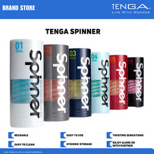 TENGA SPINNER Reusable Spiral-Motion Male Masturbator/Stroker NIB NWT picture