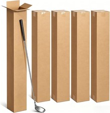 10 Pcs 4 X 4 X 48 Inch Golf Club Shipping Boxes 4L X 4W X 48H Tall Corrugated Bo picture
