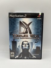 Deus Ex The Conspiracy PS2 PlayStation 2 Complete CIB picture