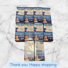 FOR 10 Clearblue Complete Starter Pregnancy Ovulation 10 + 1 Kit Each NEW SHIP picture