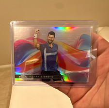 Topps Chrome 2025 Helix Novak Djokovic Insert #HLX-14 ATP Tour Tennis Card picture