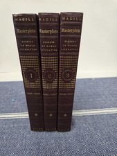Masterplots, Digest of World Literature Volumes One Thru Three picture