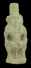 Antique Rare Statue Figurine Egyptian God Bes Authentic Ancient Egyptian BC picture