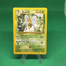 Beedrill 17/102 Rare Base Set Unlimited Pokemon NM picture