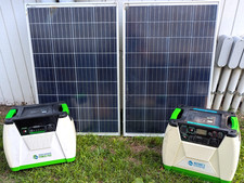 Nature's Generator Power Pod System Solar Generator with 2-100W Solar Panel... picture