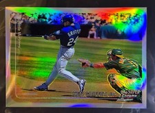 1999 Topps Super Chrome Ken Griffey Jr. Refractor PLEASE READ picture