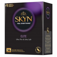 SKYN ® Elite condoms * Ultra Thin & Soft Non-Latex Condoms * Retail box of 36 picture