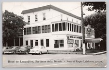 Vintage RPPC Hotel de Lanaudière Ste-Anne de la Pérade Québec Canada 1950s picture