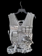 VISM by NcSTAR Tactical Vest Digital Camo 9 Pouches Holster picture