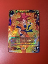 SSG Son Goku, Divine Restraint | Foil PR | Dragon Ball Super Card Game NM picture