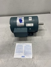 Leeson 1 1/2 HP 1800 RPM 3 Phase 208-230/460 V Electric Motor U759 picture