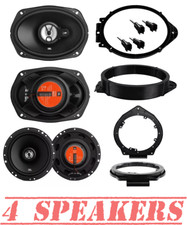 JBL Stage1 Front & Rear Door Speakers for 2014-2023 Silverado & Sierra 1500 picture