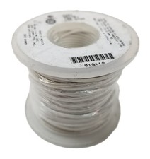 100ft Alpha 5857 WH005 Hook-Up Wire PTFE 18AWG High Temp 200C SPC M16878/4 E NEW picture
