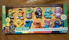 Hasbro Playskool Sesame Street DELUXE FIGURE SET 11 FIGURE BIG BIRD Discontinued picture
