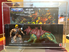 Mattel Vintage Masters of the Universe MOTU He-Man & Battle Cat Boxed Set w/Case picture