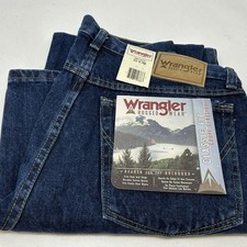 WRANGLER Men's 32x32 Classic Fit Rugged Wear Jean Western Heavyweight 39902RS picture
