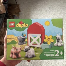 LEGO DUPLO Farm Animal Care 10949 Complete Set 11 Pieces Box picture