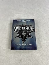 WWE Wrestlemania XX (20) 20th Anniversary 3-Disc DVD Set Original 2004 Release picture