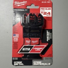 Milwaukee Tool 49-25-1561 1-3/8 In. Open-Lok Nitrus Carbide Extreme Metal 2 pcs picture