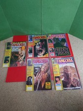 Vtf Fangoria Horror Magazines Lot of 5 Freddy vs Jason Nightbreed Phantasm II picture