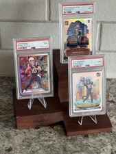 Drake Maye PSA 9 Rookie Case Hits - Downtown, Uptowns, Stained Glass - Patriots picture