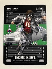 2026 Bo Jackson Battle Arena Tecmo Bowl Joe Montana Joe Cool #122 picture