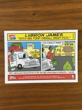 2003-04 Bazooka - Comic Strip LeBron James #15 (RC) picture