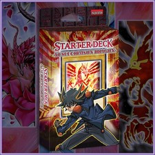 YUSEI CRIMSON DRAGON STARTER DECK 50 | Crimson Tzolkin Stardust Black Red YuGiOh picture