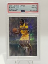 2001-02 Upper Deck Pros & Prospects - Promotion Kobe Bryant #PM-8 PSA 8 picture