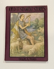 Vintage 1938 Old Testament Stories for Children by Lillie Faris, Bible Stories picture