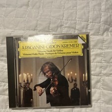 Paganini: Virtuoso Violin Music - Gidon Kremer Deutsche Grammophon CD 1984 picture