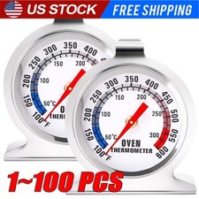 Oven Thermometer Stainless Steel Classic Stand Up Food Meat Temperature Gauge5-1 picture