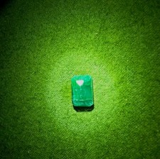 Natural Zambian Emerald Octagon Step Cut Bluish-Green Cert 10.30 ct picture