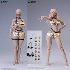 Notaman NT-04 1/12 Female Flexible Joint Selina Doll Body&Head 6'' Action Figure picture