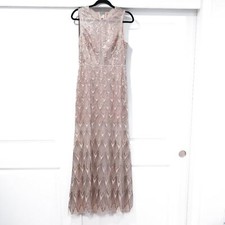 Bcbgmaxazria Women's Size 6 Patti Sequined Sleeveless Evening Dress picture