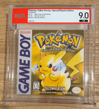 Pokemon Yellow Version Pikachu Edition Game Boy PSA 9.0 CIB Complete Manual 9.4 picture