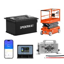 24V 105Ah Skyjack Lift-Replace Lithium Battery Kit for SJIII 4620 4626 4632 4740 picture