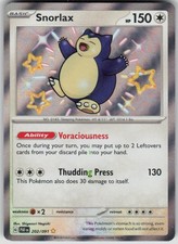 Snorlax - 202/091 - NM - SV: Paldean Fates picture