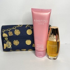 Estee Lauder Beautiful Love Eau de Parfum Spray 1.0 oz /30ml Travel Set NEW picture