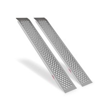 Ruedamann 2PCS 5FT Aluminum Shed Ramps, Rust Proof, Heavy Duty 880 lbs Capaci... picture