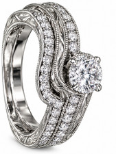 diamond ring preowned size 5.5 womens .50 ct picture