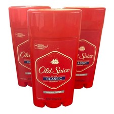 (3) Old Spice Classic Deodorant Stick Original 3.25 oz picture