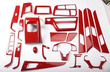 22PCS Red Carbon Fiber Car Interior Kit Cover Trim For Hyundai Sonata 2018-2019 picture