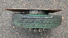 Vintage Used Single HILMAN ROLLERS USA SWIVEL TOP ROLLER 3.75 TON CAPACITY NJ picture