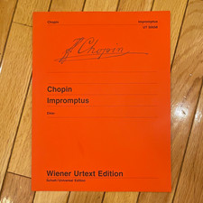 Wiener Urtext Edition Chopin Impromptus Urtext Piano Solo Sheet Music UT50058 picture